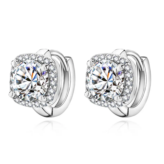 Nadine square earrings