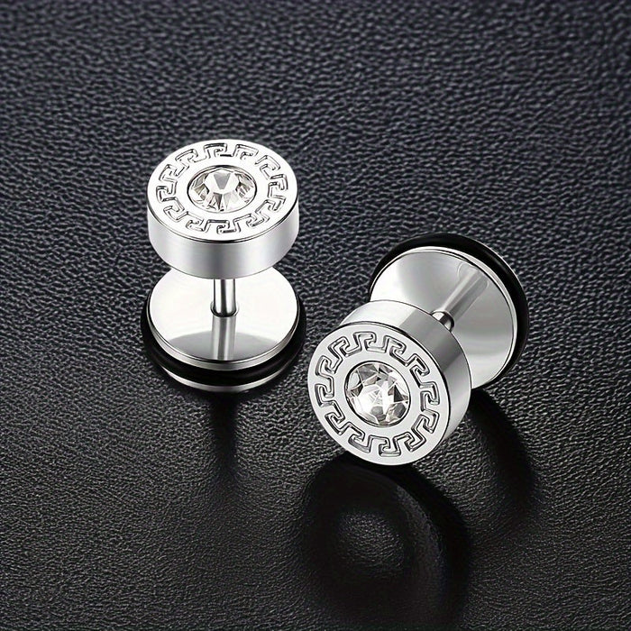 Theron Keyline Stud Earring