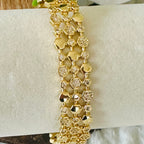 Gavriella Hexogonal Cuff Bracelet