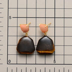 Modern Geometry Drop Earrings