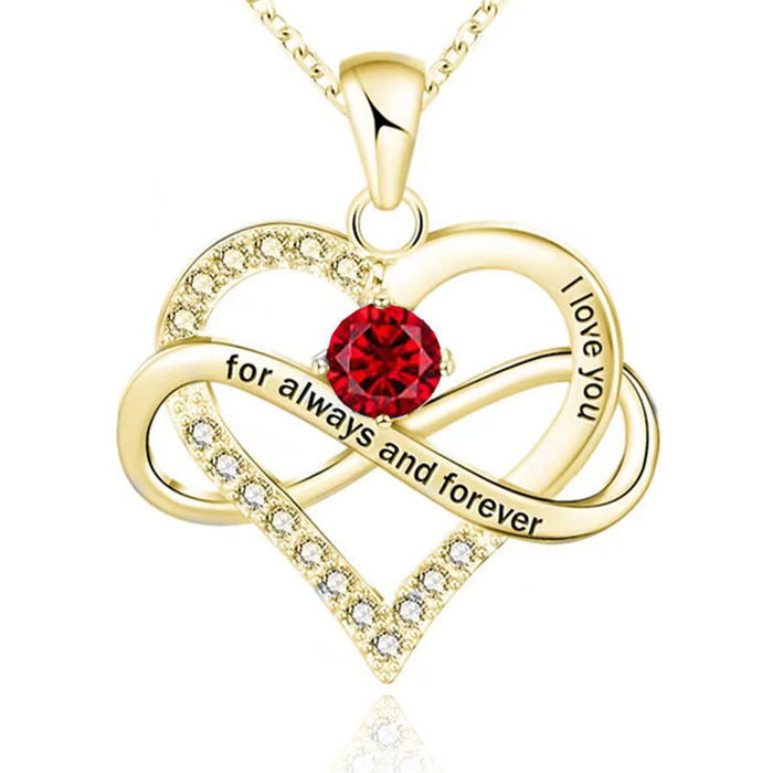 Always and Forever Birthstone Necklace