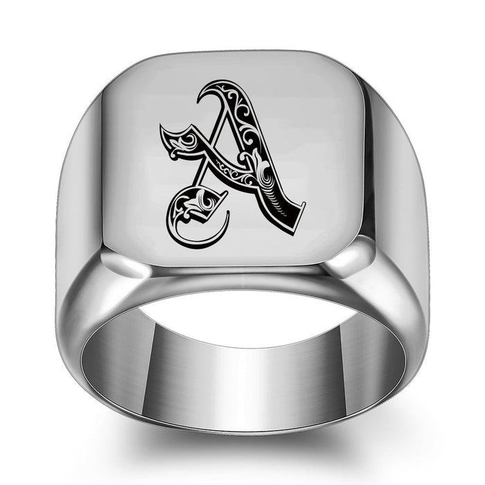 Classic Noble Initial Ring