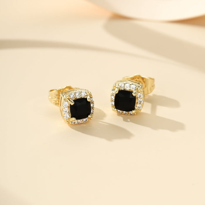 Midnight Royale Stud Earrings