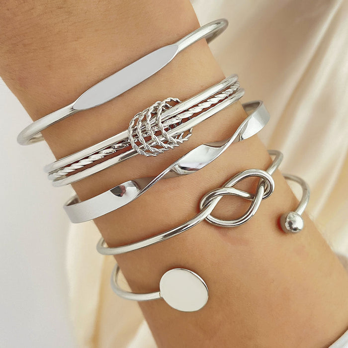 Knotted Elegance Bracelet Set