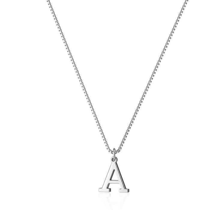 Love letter initial necklace