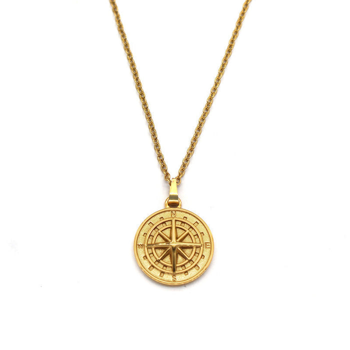 Compass Pendant Necklace