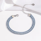Signature Shine Bracelet | White Gold