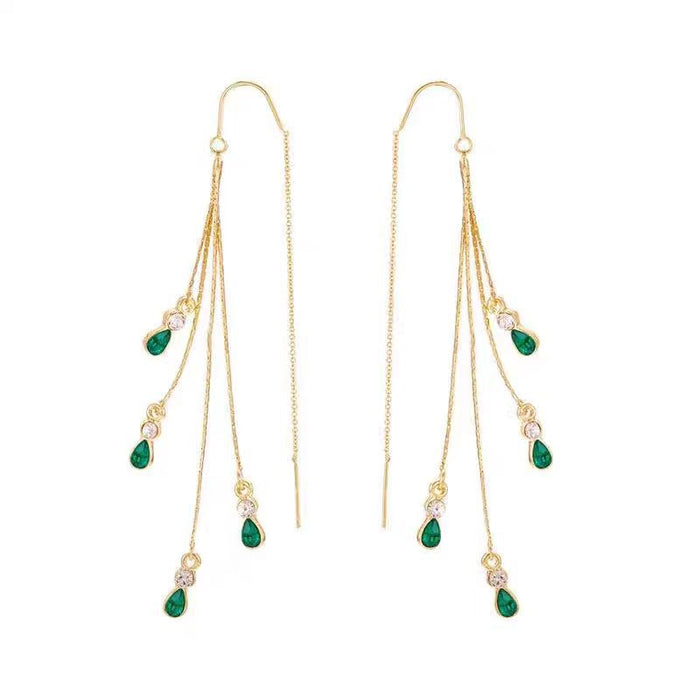 Calista Moreau Tassel Earrings