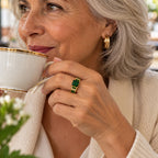 Exquisite Emerald Ring | Gold