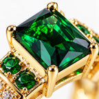 Exquisite Emerald Ring | Gold