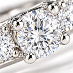 Eternal Radiance Ring Set | White Gold