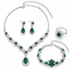 Adriana Lysandre Jewelry Set | White Gold