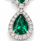 Adriana Lysandre Jewelry Set | White Gold