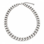 Chunky Cuban Link Necklace | Gold