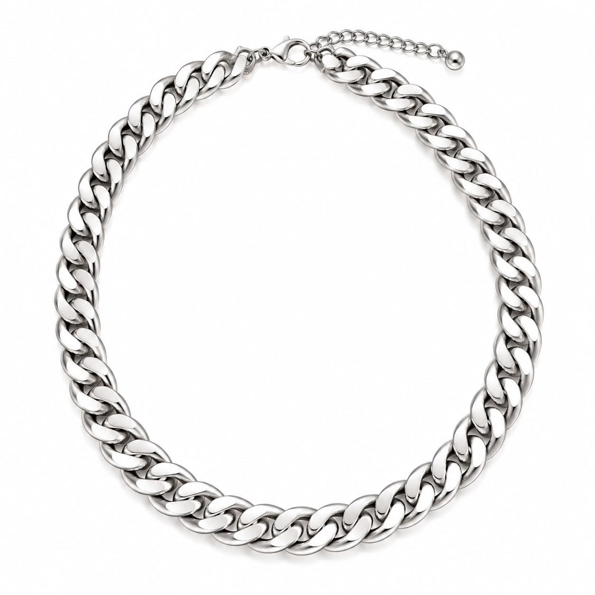 Chunky Cuban Link Necklace | Gold