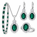 Seloria Grevalyn Jewelry Set | White Gold
