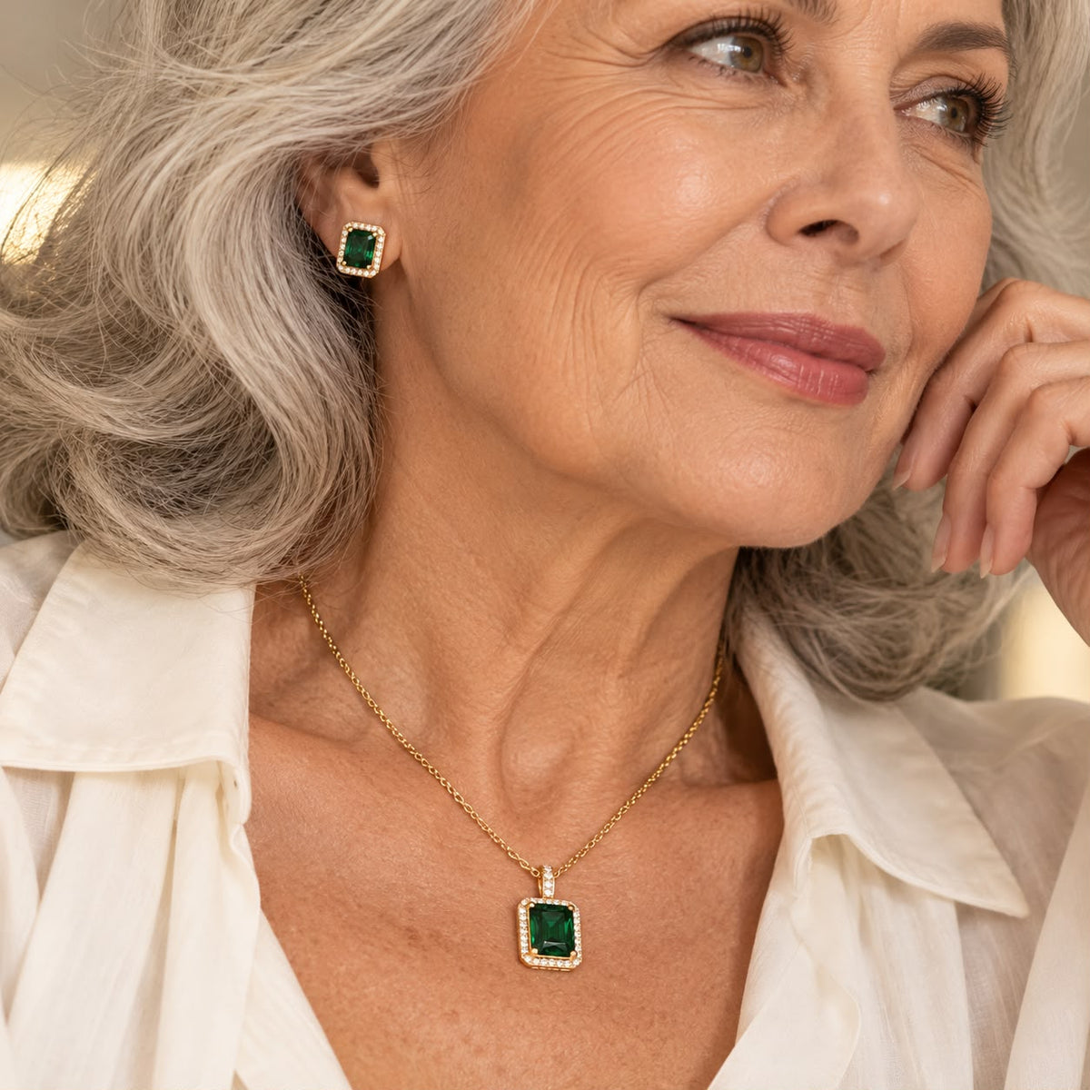 Zarela Fontayne Necklace | Gold
