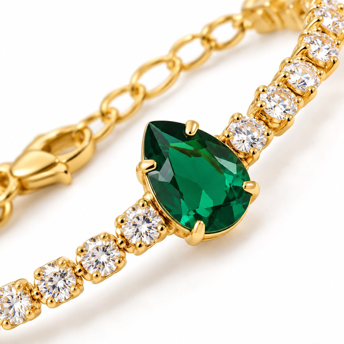 Elisandre Vermont Jewelry Set | Gold