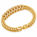Everleaf Tennis Bracelet | Gold