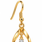 Sunbeam Spiral Earrings | Gold