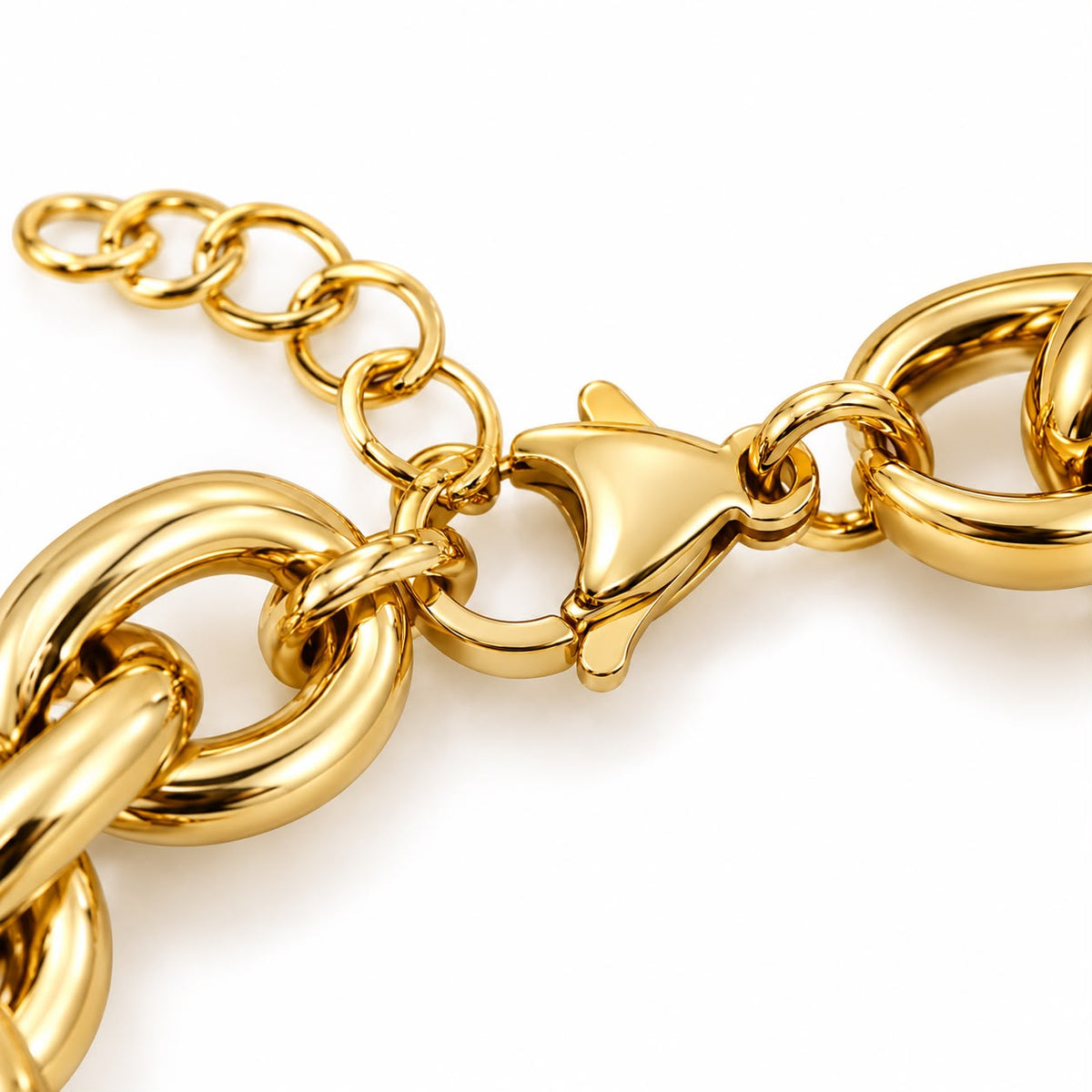 Heartened Chunky Bracelet | Gold