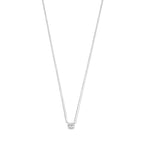 Cléa Stone Necklace | White Gold